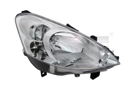 Фара ліва з моторчиком Peugeot Partner (08-) H4 (20-B810-05-2B) TYC '20B810052B