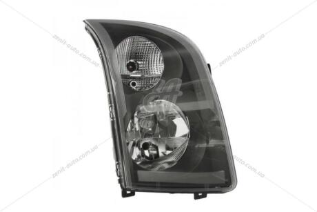 Фара права з ДХО + моторчик VW Crafter (06-) H7/H7 (20-C351-05-2B) TYC '20C351052B