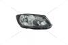 Фара права з моторчиком VW Caddy (10-) H4 одиночний відбивач (20-C473-05-2B) TYC '20C473052B (фото 1)