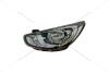 Фара левая с моторчиком Hyundai Accent IV (11-) EUR H4 (20-E312-05-2B) TYC '20E312052B (фото 1)