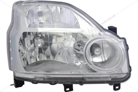 Фара права з моторчиком Nissan X-Trail T31 (07-12) H4 (20-E399-A5-2B) TYC '20E399A52B