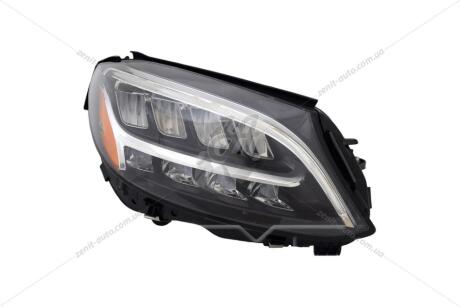 Фара права MB C-Class W205 (19-) USA LED (20-H041-06-1N) TYC '20H041061N
