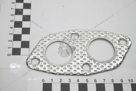 Прокладка приемной трубы (штанов) 1102 (металлперф.) завод Украина 00-00001337