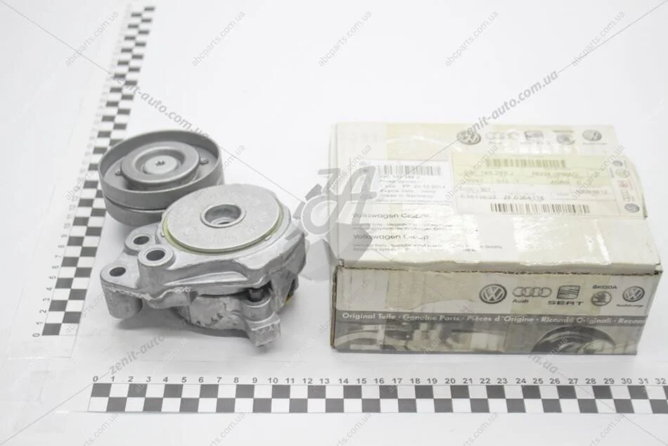 Натягувач ременя генератора VW Golf, Passat, Jetta, Polo, Tiguan 1,4 (06-18) VAG 03C145299J (фото 1)