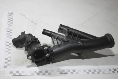 Термостат з патрубком охолодження VW Crafter (17-), T6 2.0D (16-) VAG 04L121026L