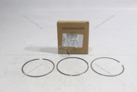 Кільця поршневі (компл - 1 цил) AUDI Q7 (16-) 3,0 TFSI VAG '06E198151AA