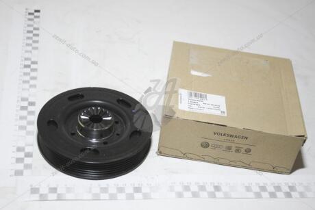 Шкив ременной коленвала (демпферный) VW Amarok, Passat, T6/Audi A3-A8, Q5, Q7/Skoda Octavia, Superb 1.8, 2.0 (11-) VAG '06H105243Q