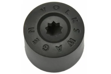 Ковпачок колісного болта чорний VW(04-) VAG 1K06011739B9