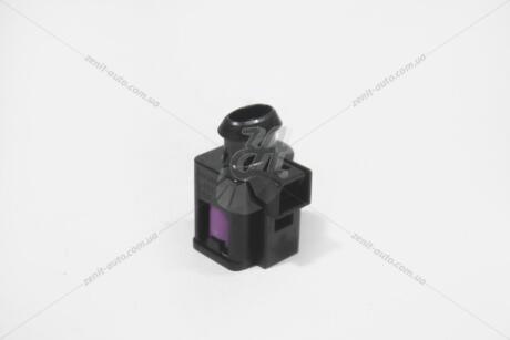 Разьем электрический 2-pin (черн.фиол.) VAG '4D0971992