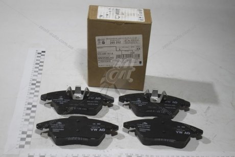 Колодки тормозные перед (компл) VW Jetta USA (11-18) VAG 5C0698151A