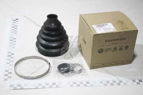 Пильовик ШРКШ зовніш. (компл) VW Caddy, Golf(-16), Jetta, Passat, Polo (06-)/Skoda Superb (-15), Fabia (11-) VAG 6R0498203A