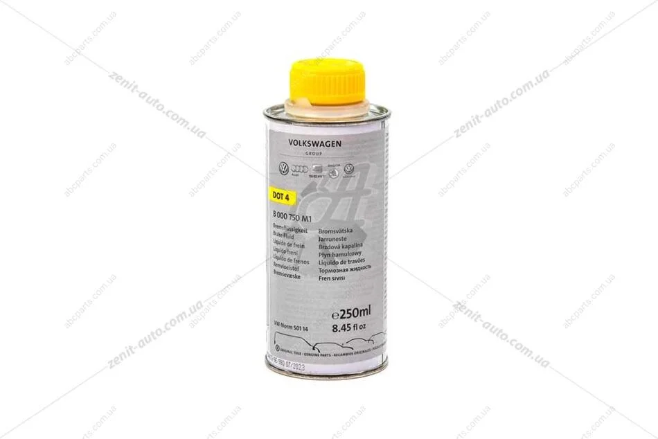 Рідина гальмівна DOT-4 0.25л (B000750M1) VAG 'B000750M1 (фото 1)