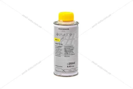 Рідина гальмівна DOT-4 0.25л (B000750M1) VAG 'B000750M1