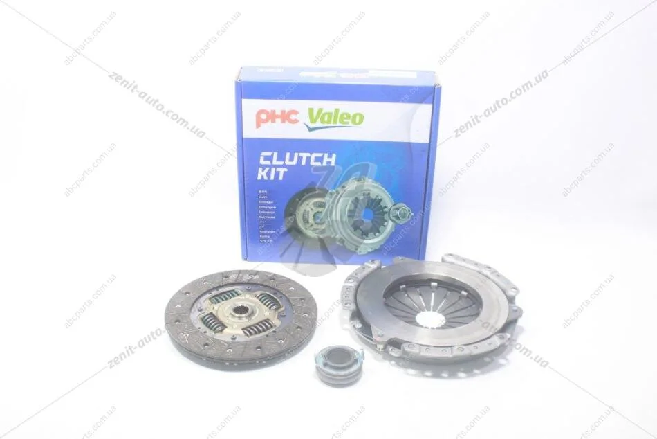 Комплект зчеплення Hyundai Elantra III/ Kia Cerato I 1.6i (HD-91+HDC-64+PRB-95) (HDK083) PHC Valeo 'HDK083 (фото 1)