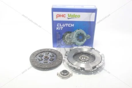 Комплект зчеплення Hyundai Accent II, Getz (03-) 1.5d, Elantra III 1.8, 2.0i (HD-83+HDC-67+PRB-05) (HDK095) PHC Valeo 'HDK095