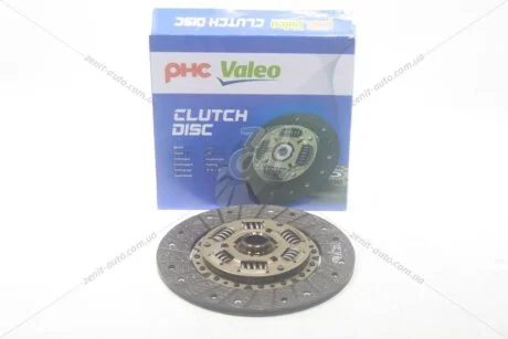 Диск зчеплення Kia Sportage I, Besta (86-03) 2.0i, 2.2d (D=225mm) (KD04) PHC Valeo 'KD04