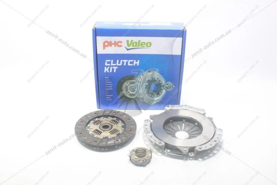 Комплект зчеплення Mitsubishi Galant, Lancer, Colt (4G32, 4G37, 4G15, 4G61) (MB-03+MTC-05+PRB-01) (MBK002) PHC Valeo 'MBK002 (фото 1)