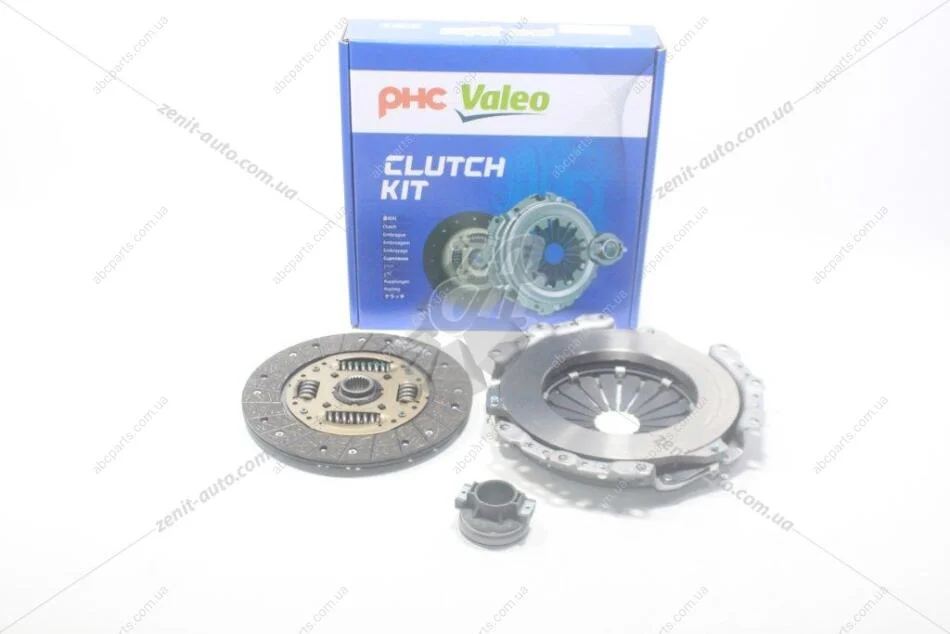 Комплект зчеплення Mitsubishi Pajero (II,III), Pajero Sport I, L200 (96-) 2.5d (MB-30+MTC-31+PRB-02) (MBK077) PHC Valeo 'MBK077 (фото 1)