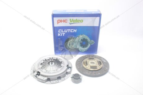 Комплект зчеплення Mitsubishi Pajero (II,III), Pajero Sport I 2.5d (MB-63+MTC-53+PRB-02) PHC Valeo 'MBK136