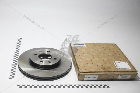 Диск тормозной передний Accent (11-14)/Rio (11-14) (D256 mm) (51712-1R000) PHC Valeo R1093