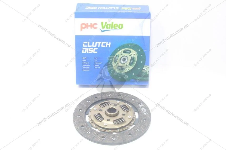Диск зчеплення Toyota Auris (06-), Corolla (97-) 1.3, 1.4, 1.5i (D=200mm) (TY28) PHC Valeo 'TY28 (фото 1)