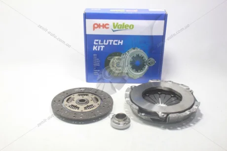 Комплект зчеплення Toyota Hilux (05-) 2.5, 3.0d (TY-60+TYC-62+PRB-196) (TYK206) PHC Valeo 'TYK206