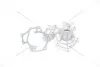 Насос водяний Hyundai H-1 (01-)/ Kia Sorento I 2.5d (WP5058) PHC Valeo 'WP5058 (фото 9)