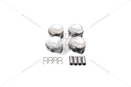 Комплект поршней с кольцами (4шт) 1,8TFSI Skoda Octavia II Superb II VW Passat B6 Audi A4 B8 VIKA Premium '11071705135