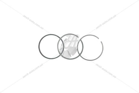 Кільця поршневі (компл 1 цил) VW Touareg 4,2i (06-10), Audi Q7 4,2i (07-09) VIKA Premium '11981634535