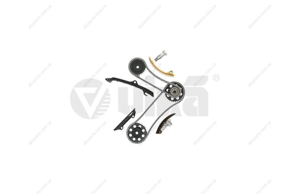 Ремкомплект цепи с звездочками и планками VW Golf (91-97,97-99,9-06),T4/Seat Toledo (98-00) VIKA Vika 11091800301 (фото 1)