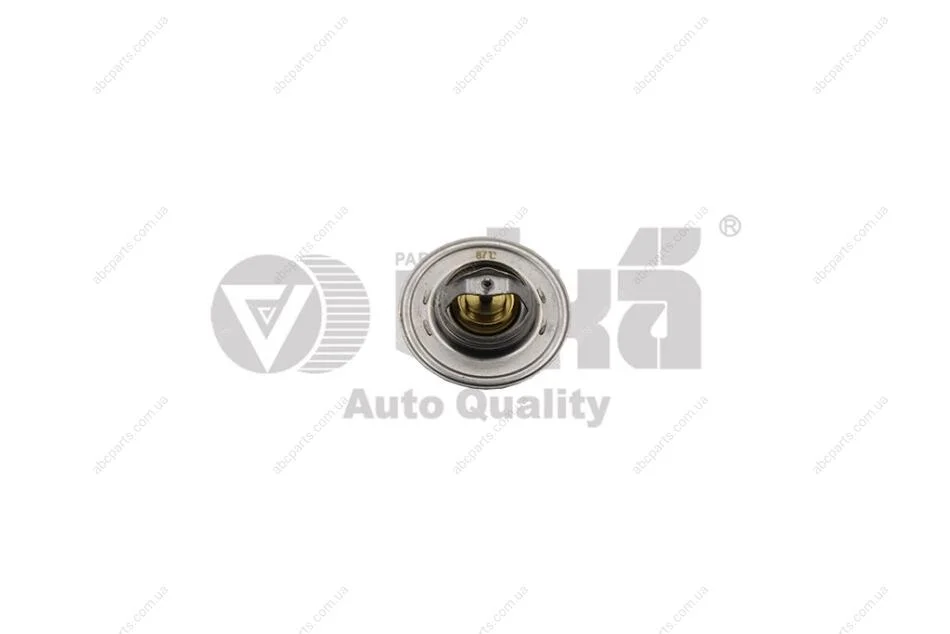 Термостат Skoda Fabia (00-08),Octavia (97-13)/VW Golf (98-14),Jetta (06-14),Passat (97-11),Polo (02-10),Sharan (96-10),T5 (03-15) VIKA Vika 11210095101 (фото 1)