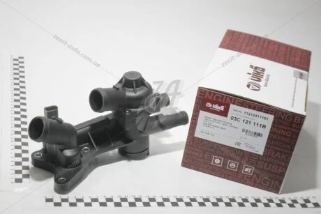 Термостат з корпусом Skoda Fabia (00-14), Rapid (13-) / VW Polo (02-) / Seat Cordoba (03-09), Ibiza (02-12, 13-), Toledo (13-) VIKA Vika 11210311101