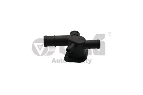 Фланець системи охолодження Skoda Octavia (04-13) / VW Golf (04-), Jetta (06-), Polo (04-06) / Audi A3 (04-08) VIKA Vika 11210434201