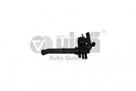 Корпус термостата с термостатом 87град Skoda Fabia (00-08)/VW Polo (02-08)/Seat Ibiza (02-10) Vika 11211841801