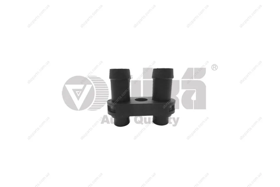 Патрубок системы охлаждения сдвоенный Skoda Fabia (06-14,14-)/VW Polo (01-09,09-14)/Seat Ibiza (02-09,09-) VIKA Vika 11211851401 (фото 1)
