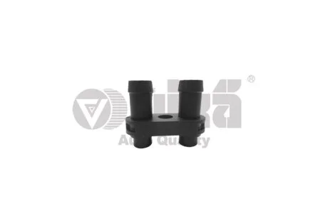 Патрубок системи охолодження здвоєний Skoda Fabia (06-14,14 -) / VW Polo (01-09,09-14) / Seat Ibiza (02-09,09-) VIKA Vika 11211851401