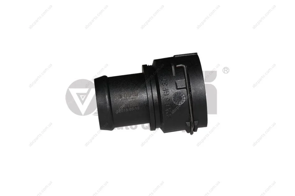 Фланець системи охолодження Skoda Fabia (15-), Octavia (04-08, 13-) / VW Golf (98-), Jetta (06-11), Passat (06-), Tiguan (16-), T5 (03-10) VIKA Vika 11221772001 (фото 1)