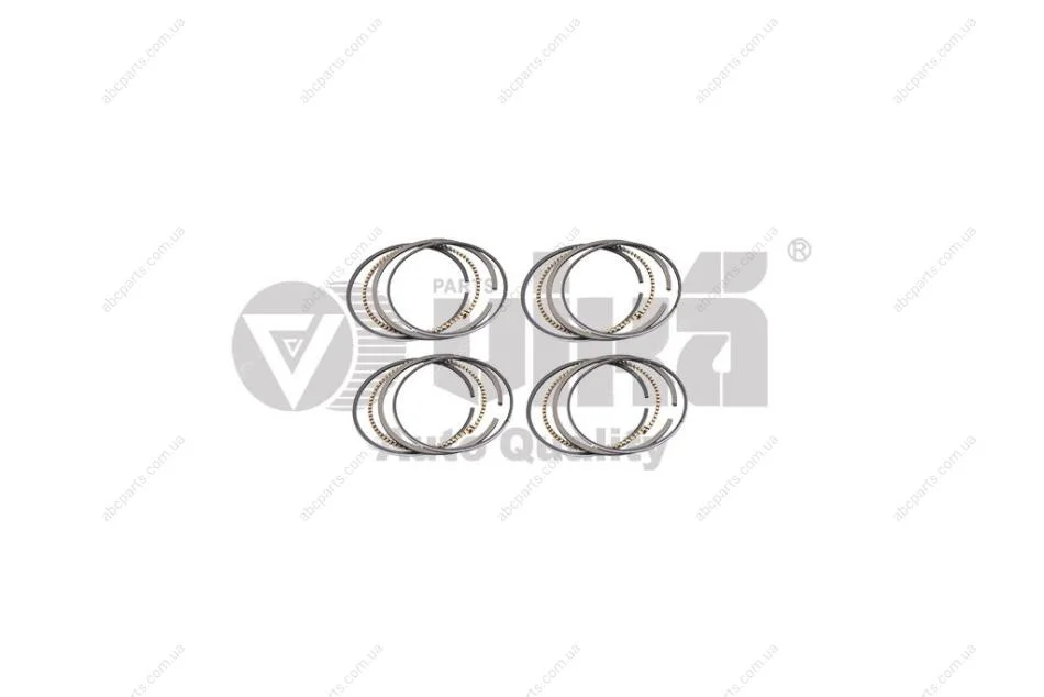 Комплект поршневих кілець (на двс) Skoda Fabia (99-08),Octavia (00-06)/VW Golf (97-06) vika Vika 11980798201 (фото 1)