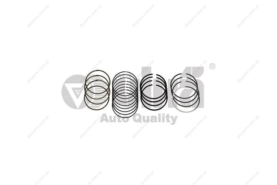 Комплект поршневих кілець (на двс) Skoda Octavia (00-10)/Golf (00-08), Passat (96-10) vika Vika 11981187801 (фото 1)