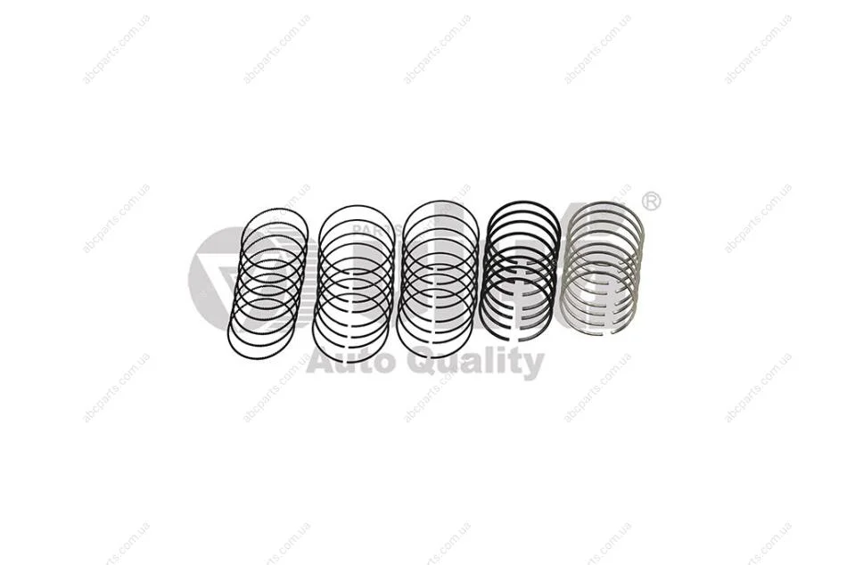 Комплект поршневих кілець 2,4 L/3,0L 81 мм (на 6 поршнів) Audi A4 (01-04),A6 (97-05) vika Vika 11981631901 (фото 1)