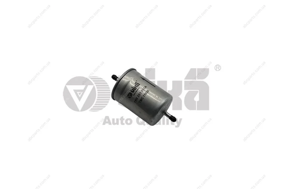 Фильтр топливный (бензин) VW Golf (87-02),Jetta (87-92),Passat (88-05),Polo (82-94),T4 (91-04)/Audi A4 (95-01),A6 (98-05) VIKA Vika 12010072901 (фото 1)
