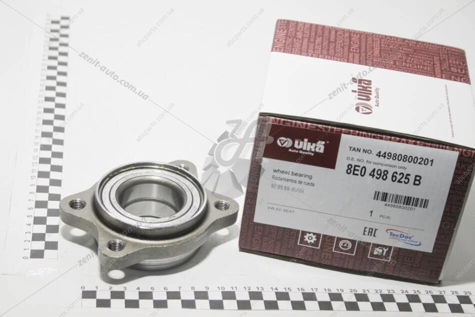 Подшипник ступицы передней (ступица) VW Passat (01-05)/Audi A4 (01-08),A6 (98-05) VIKA Vika 44980800201 (фото 1)