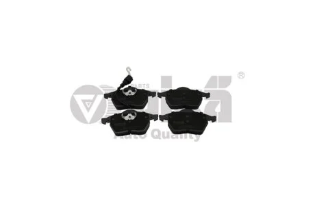 Колодки гальмівні передні з датчиком зносу Skoda Octavia (01-11)/VW Golf (96-03),Polo (05-10)/Seat Ibiza (06-10),Leon (00-06) VIKA Vika 66980008801