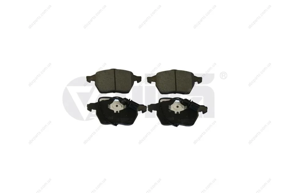 Колодки тормозные передние без датчика износа Skoda Superb (02-08)/VW Passat (97-05)/Audi A4 (03-06) vika Vika 66980008901 (фото 1)