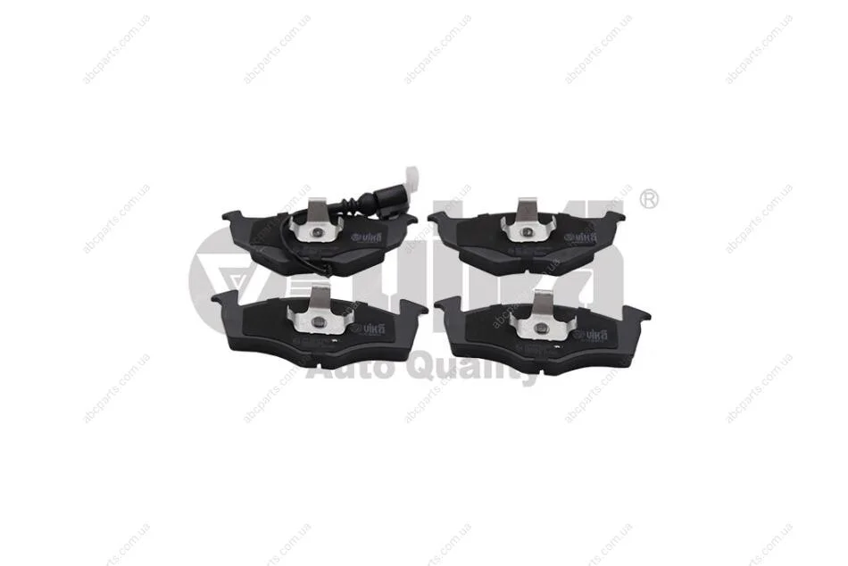 Колодки гальмівні передні з датчиком Skoda Fabia (99-08,06-14)/VW Polo (01-09) vika Vika 66980010701 (фото 1)