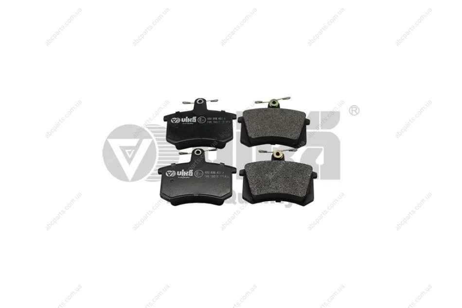 Колодки тормозные задние Audi 100 (85-94),A4 (95-97),A6 (95-97),A8 (94-99) VIKA Vika 66981101201 (фото 1)