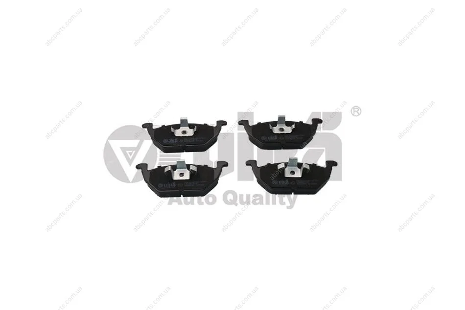 Колодки тормозные передние Skoda Fabia (99-14), Octavia (96-10), Roomster (05-15)/VW Golf (97-05) VIKA Vika 66981104101 (фото 1)