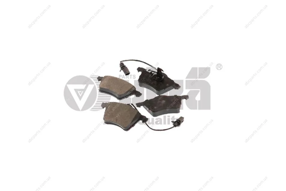 Колодки тормозные передние VW Sharan (01-10)/Seat Alhambra (01-10) VIKA Vika 66981105801 (фото 1)
