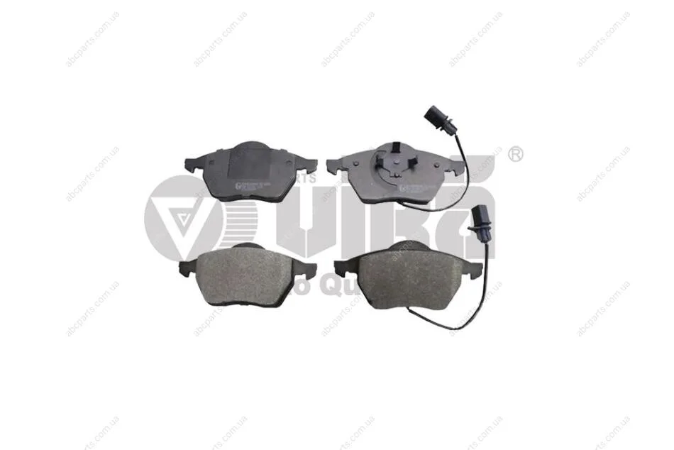 Колодки тормозные передние с датчиком Audi A4 (03-09),A6 (05-08) VIKA Vika 66981106301 (фото 1)