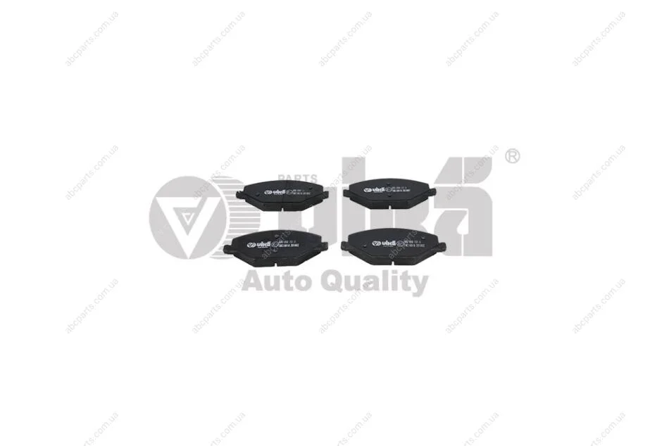 Колодки тормозные передние Skoda Fabia (11-14)/VW Polo (10-15) VIKA Vika 66981218501 (фото 1)